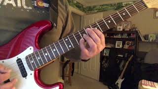 Open Up The Heavens in A by Meredith Andrews guitar tutorial