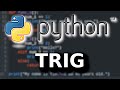 Python Trig Functions