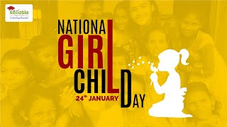 National Girl Child day | 24th January 2022 |  Reliable Institute Kota.
