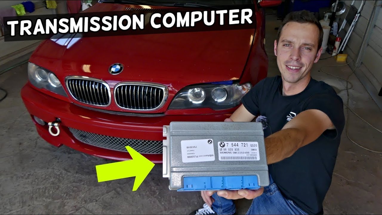 BMW E46 TCM TRANSMISSION COMPUTER REPLACEMENT LOCATION REMOVAL 325I ...