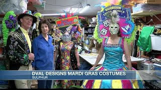 Designing royal costumes that make Mardi Gras magic