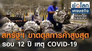 สหรัฐสหรัฐฯ ขาดดุลการค้าสูงสุดรอบ 12 ปี เหตุ COVID-19 I ย่อโลกเศรษฐกิจ 8 ก.พ. 64