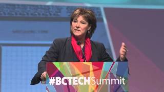 #BCTECHSummit: Premier Christy Clark keynote