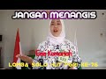 Jangan Menangis,Euis Komariah,Lomba Solo,HUT PGRI ke-76