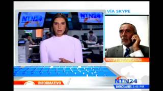 Experto en embalsamamiento  habla  en NTN24  sobre anuncio de Nicolás Maduro