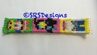 Lego Movie Alpha Loom Bracelet Tutorial/Rainbow Loom Tutorial