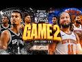 🏀Knicks vs Spurs · Game 2· 🏆NBA Finals 2026🏆 · Full Game · NBA2K26🏀