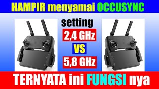 Gak kalah sama OCCUSYNC. (Signal 5.8 GHz Drone VS 2.4 GHz Drone)