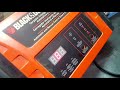 Puesta en marcha Cargador Batería Inteligente Black Decker 12v 12amp Bc12