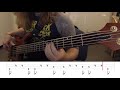 Christine Sixteen  - KISS (Bass Cover) With Tabs