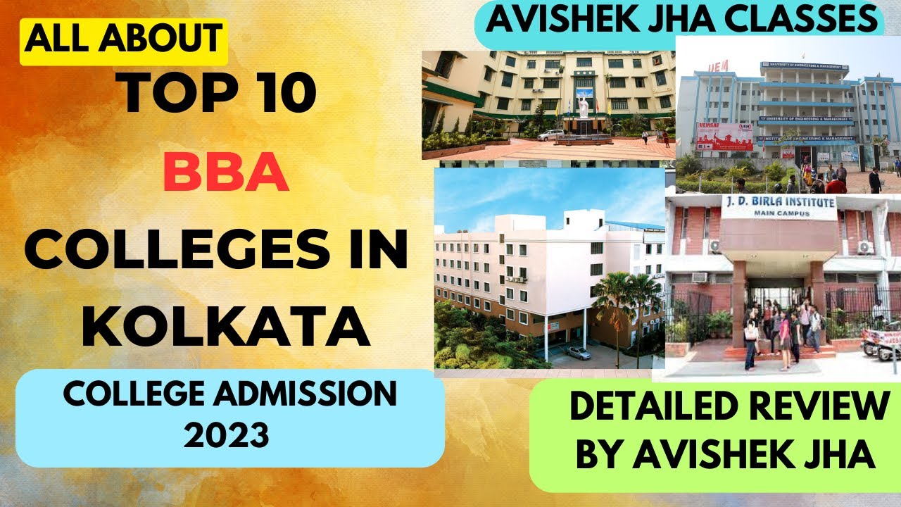 TOP 10 BBA COLLEGES IN KOLKATA || ADMISSION 2023 | FEES | PLACEMENT ...