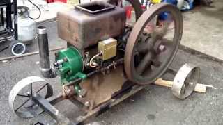 Plessisville 5hp hit \u0026 miss engine