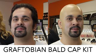 Graftobian Bald Cap kit tutorial - CRCmakeup.com