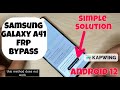 Samsung Galaxy A41 Frp Bypass Android 12 / Something Went Wrong / NEW METHOD / Simple Solution