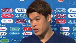 酒井 宏樹　日本代表　ベルギー戦 試合後インタビュー【2018 FIFAワールドカップ】