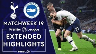 Tottenham v. Brighton | PREMIER LEAGUE HIGHLIGHTS | 12/26/19 | NBC Sports