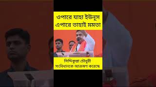 ওপারে যাহা ইউনূস,এপারে তাহাই মমতা