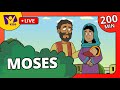Bible Stories for Kids about Moses + 15 More Bible Cartoons