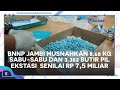 Musnahkan 8,68 Kg Sabu-sabu dan 3.382 Butir Pil Ekstasi BNNP Jambi  Senilai Rp 7,5 Miliar