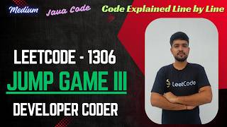 Jump Game III | LeetCode 1306 | Java Code | Developer Coder