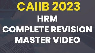 REVISE HRM COMPLETELY IN 3 HRS || MASTER REVISION SESSION || BULLET POINTS DISCUSSED