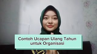 Contoh Ucapan Ulang Tahun TERKEREN untuk Organisasi