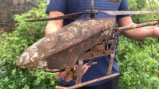 Restoration Old Remote Control Helicopter | Restoring Broken drone