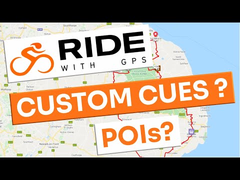 Custom Directions + POIs Explained // @ridewithgps