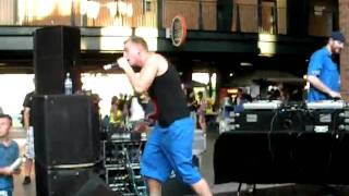 AJAX @ Warped Tour 2009 perfoming \