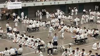 2024/07/21　東京都大会　男子三・四段の部　本選　東京大塚・日本武道館武道学園　杉本先輩・木下さん