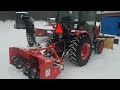 lx2610 and sb1064 snowblower land pride