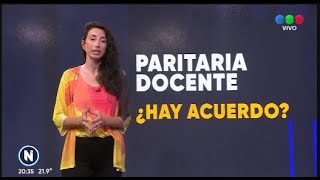 Paritaria docente,  ¿ hubo acuerdo ? -   Telefe Rosario