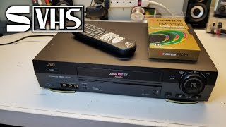 JVC S-VHS VCR (Model HR-S3800U from 2001)