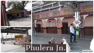 Arrival and Departure of 22452 Chandigarh Bandra SF Exp From Beautiful Station Phulera JN. #phulera