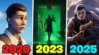 Evolution of Midas in Fortnite Storyline Trailers, Shorts & Cutscenes