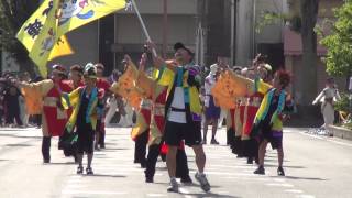 「こがね町連」坂戸よさこい2013　駅北口通り