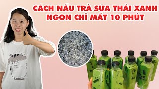 Không Thể Tin Được Trà Sữa Thái Lại Dễ Làm Như Vậy | HÀ COOKING