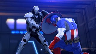 Captain America vs Taskmaster [Movie Clip] | Iron Man and Captain America: Heroes United (2014 | HD)