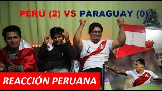 Reacción peruana Perú vs Paraguay. Perú al repechaje Qatar 2022