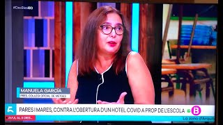 Dra. Manuela García Romero, pdta. del Comib | IB3TV '5 dies' | 14-09-20