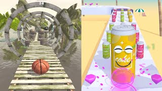 Rollance Adventure Balls VS Juice Run Gameplay Ep 1 - Which is Better???