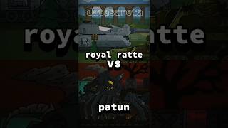 Ratte vs patun #datasareta #gerand #gerandtank #ww2