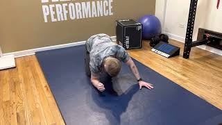 Shoulder Rotation in Quadruped in Neutral (bent elbow)