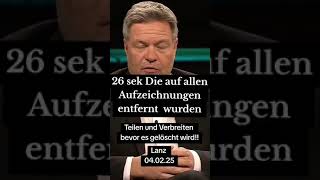 Hühnerzüchter Robert Habeck zu Gast bei Lanz (26 Sekunden verschwunden)