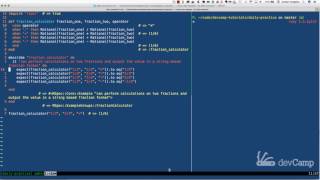 Ruby Coding Practice: Build a Fraction Calculator