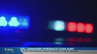 Clear Alert for missing adults goes into effect in September