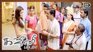 Ghajini Tamil Movie | Scenes | Asin, Mano Bala Advertisment Shoot