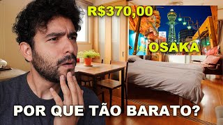 TOUR PELO APARTAMENTO MAIS BARATO DE OSAKA NO JAPÃO