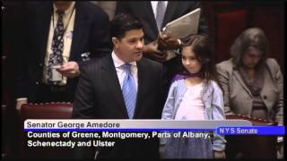 Senator George Amedore session remarks on Senate Resolution J.783 -Honoring Emma Detlefsen