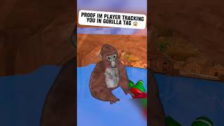 Proof im player tracking you in gorilla tag! | #gorillatag #oculus #vr #gtag